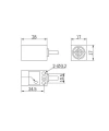 TL-Q5MC2 6-36V 5mm NPN NC Endüktif Mesafe Sensörü