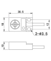 TL-W5MF1 6-36V 5mm PNP NO Endüktif Mesafe Sensörü
