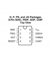 TLC555CP DIP-8 Entegre