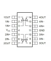 TLV3704 DIP-14 Entegre