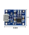TP4056 Micro USB Girişli Li-Po Pil Şarj Devresi