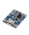 TP4056 Micro USB Girişli Li-Po Pil Şarj Devresi
