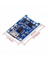 TP4056 Micro USB Korumalı Lipo 18650 Pil Şarj Devresi