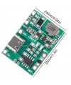 TP4056 Pil Şarj ve Voltaj Yükseltici 3.7V 4.2V Type-C Usb
