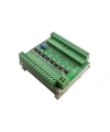 TRK-16 5A 16 Kanal DC Röle Modülü - Ray Montajlı