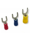 TRM TCU - 6006 4.0-6.0mm² Kesit d2: 6.5mm İzoleli Çatal Tip Kablo Ucu (75 Adet)