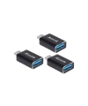 Type-C Otg Dönüştürücü- USB Çevirici - 3lü Paket
