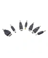 USB 5V 1A Çok Fonksiyonlu Araç Çakmak Soketi - 7 Değiştirilebilir Uç