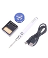 USB 5V 8W USB Beyaz Kalem Havya Seti - Sıcaklık Ayarlı Mod Seçimli