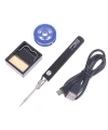 USB 5V 8W USB Siyah Kalem Havya Seti - Sıcaklık Ayarlı Mod Seçimli