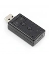 USB 7.1 Kanal Kulaklık + Mikrofon Ses Kartı