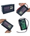 USB Çıkışlı Dijital Voltmetre Ekranlı 5V 2A IOS-Android Çıkışlı