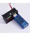 USB Çıkışlı Dijital Voltmetre Ekranlı 5V 2A IOS-Android Çıkışlı