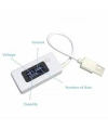 USB Voltaj ve Akım Göstergesi Kablolu