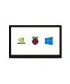 WaveShare 10.1 1280×720 QLED Kapasitif Dokunmatik HDMI Ekran