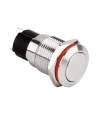 WD12A-P1 12mm Düz Yaylı Metal Buton