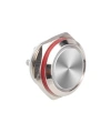 WD16C1-Pin-P1 16mm Düz Yaylı Metal Buton