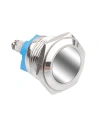 WD16H-P0 16mm Düz Yaylı Metal Buton