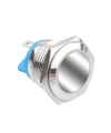 WD16H-P1 16mm Düz Yaylı Metal Buton