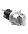 WD16X-P1 16mm Anahtarlı Mandal Buton 1NO+1NC