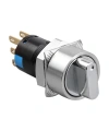 WD16X-P1 16mm Anahtarlı Mandal Buton 2NO+2NC