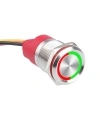 WD19T-P2-E 19mm Dokunmatik Touch Metal Buton - Çift Renk