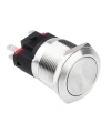 WD22E-P1 22mm Düz Yaylı Metal Buton