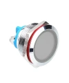 WD22L-P0 22mm 12-24V Metal Sinyal Lambası - Beyaz