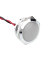 WD22L-P2 22mm 12-24V Kablolu Metal Sinyal Lambası - Beyaz