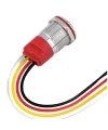 WD22T-P2-E 22mm Dokunmatik Touch Metal Buton - Sarı
