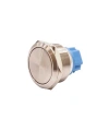 WD25B-P1 25mm Düz Yaylı Metal Buton