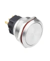 WD25B-P1Z 25mm Düz Anahtarlı Metal Buton