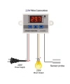 XH-W3002 220V AC Dijital Ayarlı Termostat 1500W