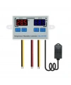 XK-W1099 220V Sıcaklık ve Nem Ölçer Ekranlı Termostat - Röle Modülü