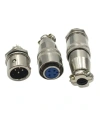 XS8 4 Pin 8mm Su Geçirmez Konnektör Takımı