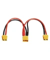 XT60 1 Erkek - 2 Dişi Y Splitter Paralel Dönüştürücü Kablo 20cm