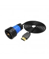 YM24-HDMI-MP-MP-3M-001 Su Geçirmez HDMI Konnektör - Erkek
