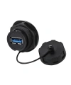 YU-USB3-JSX-01-001 Su Geçirmez USB Konnektör - Dişi