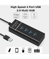 Yüksek Hızlı USB HUB - Çoklayıcı 4 Adet USB3.0 Giriş (Port)