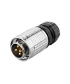YW-20-C04PE-03-001 4-Pin Su Geçirmez Konnektör - Erkek