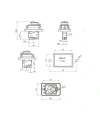ZCD-02B 5-Pin Elektromanyetik Switch - Kutulu