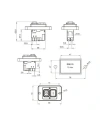 ZCD-02F 4-Pin Elektromanyetik Switch - Kutulu