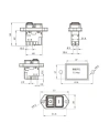 ZCD-02G 5-Pin Elektromanyetik Switch