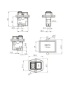 ZCD-02H 5-Pin Elektromanyetik Switch