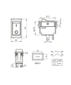 ZCK-01C 4-Pin Elektromanyetik Switch