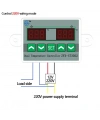 ZFX-ST3012 220V Çift Röle Çıkışlı Termostat - Sıcaklık Kontrol Cihazı