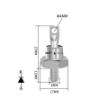 ZX40-12 40A 1200V Metal Vidalı Diyot - Katot