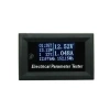 100V 10A 7in1 Dijital Voltmetre Ampermetre - Zaman Sıcaklık Watt Ölçer