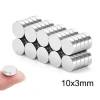 10X3mm Neodyum Güçlü Mıknatıs - Neodim Magnet