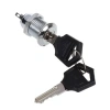 12mm Anahtarlı Metal Mandal Buton 0-1